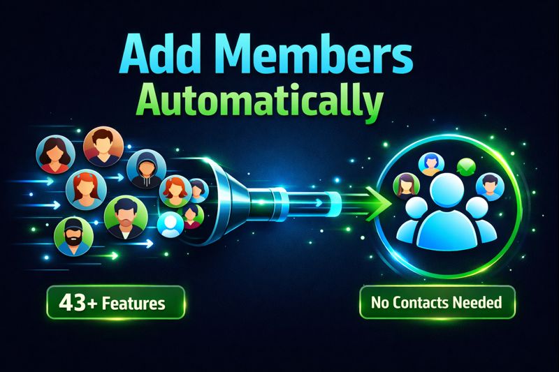 An automation panel of the kind sold as a Twitter ban tool: big feature claims, no real power over X enforcement