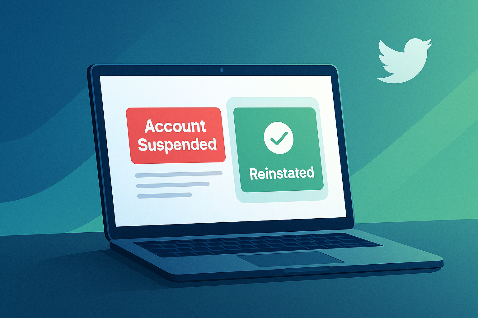 X enforcement outcomes after a report: an account may be limited, suspended, or restored on appeal