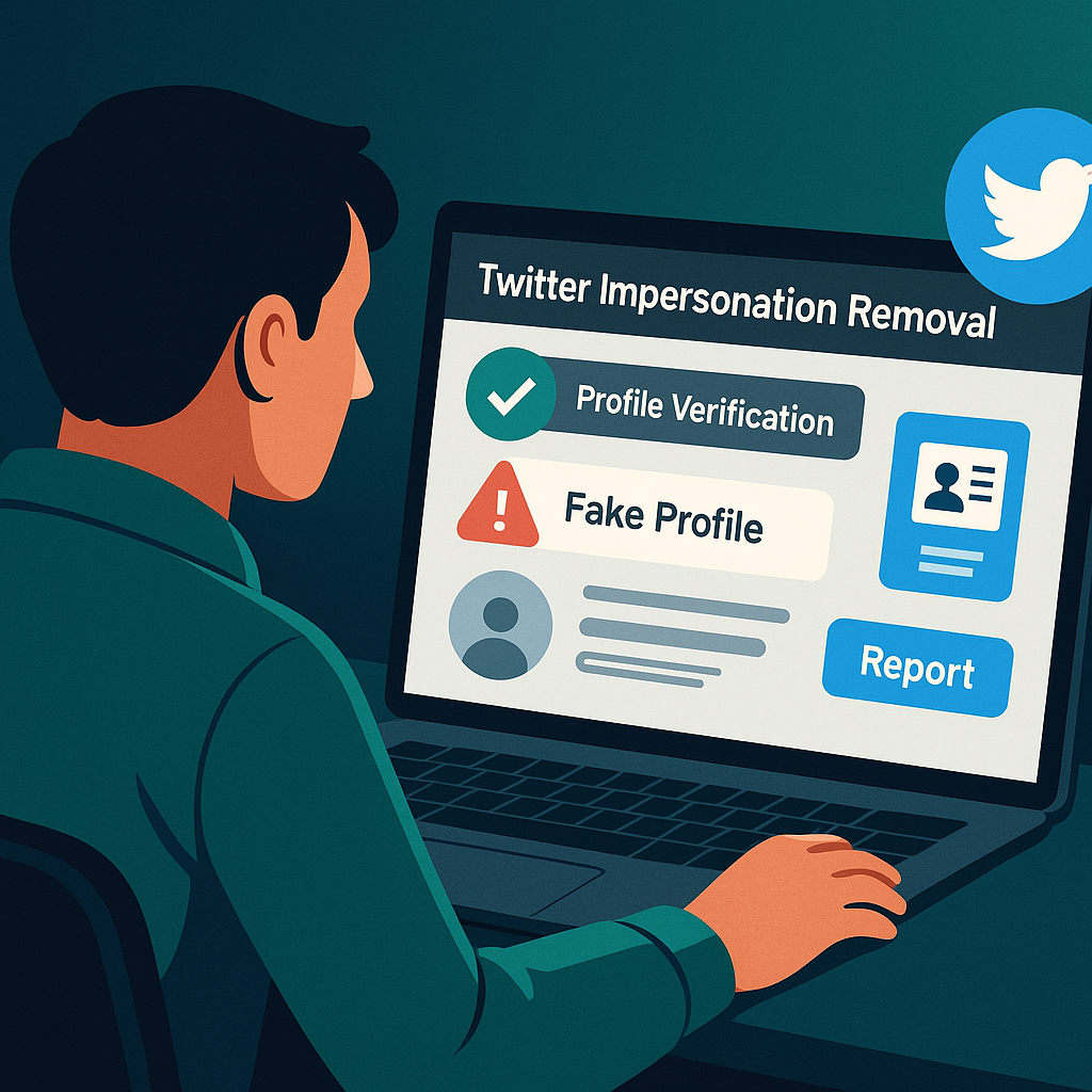 Reporting an impersonation or trademark-infringing X handle through X's official channels